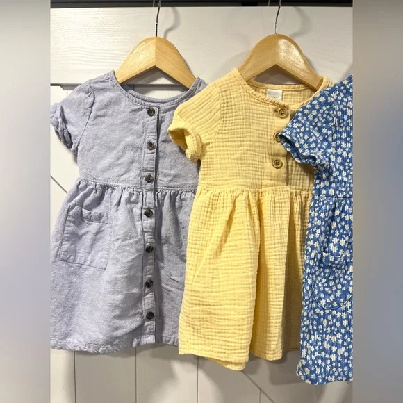 2T Toddler Dress Bundle Spring Summer - Picture 3 of 4